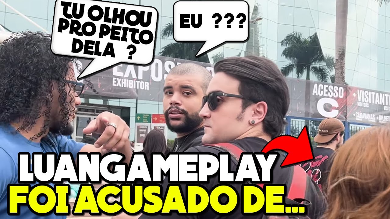 LUANGAMEPLAY FOI ACUSADO POR MULHER DE ALGO SÉRIO NA BGS