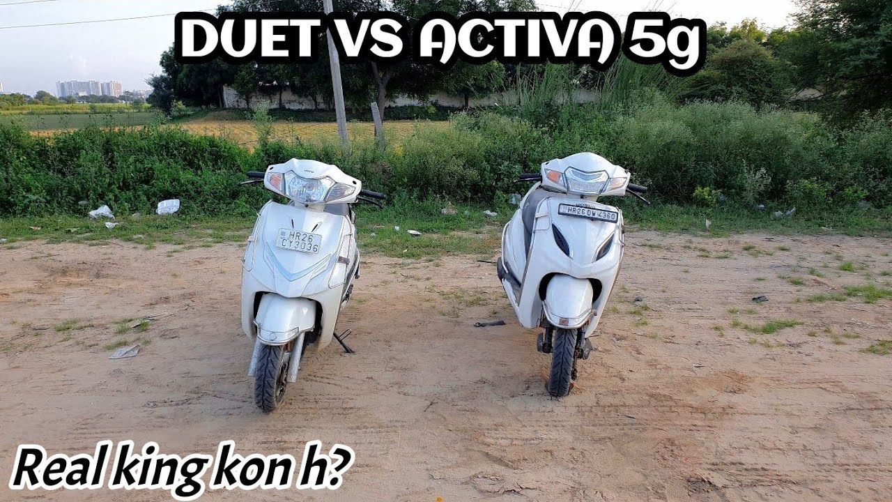 Honda Activa 5g vs Hero Duet Full comparison video || Who is real king?