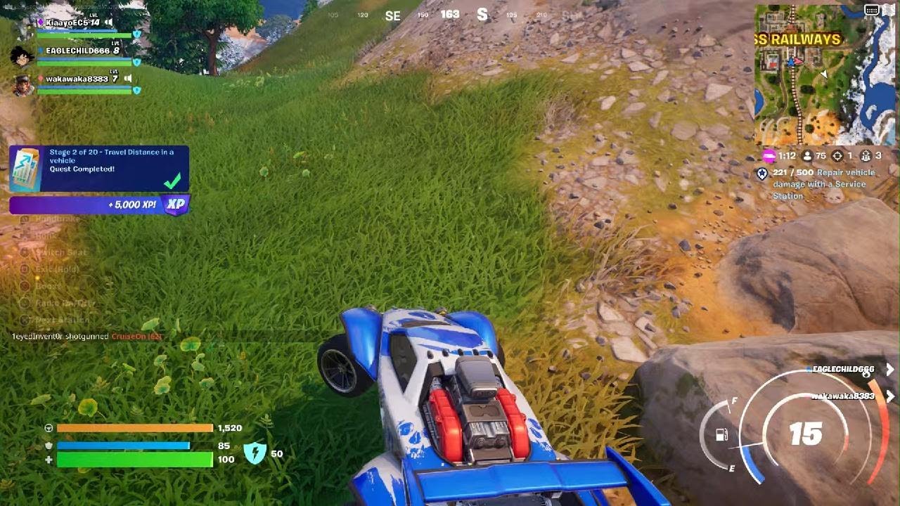 Fortnite Having fun.