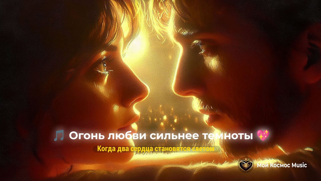 🎶 Огонь любви — когда два сердца освещают тьму ❤️‍🔥