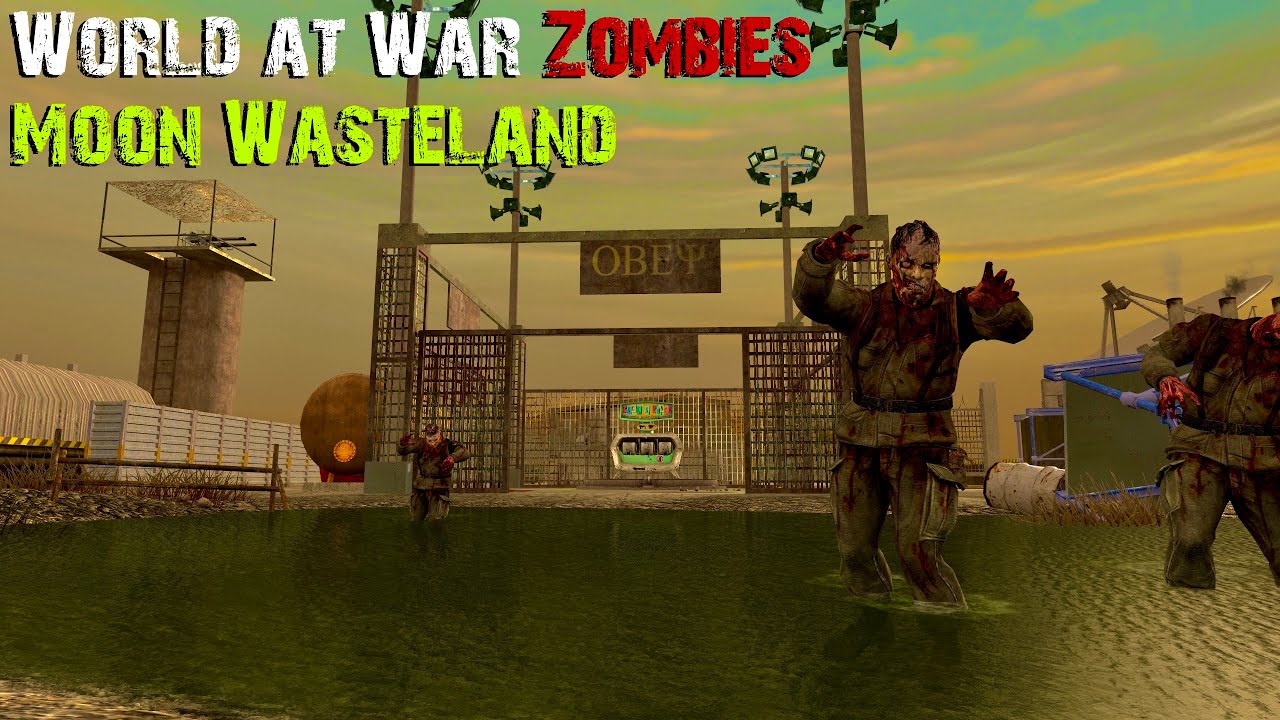 World at War Custom Zombies: Moon Wasteland Alpha!