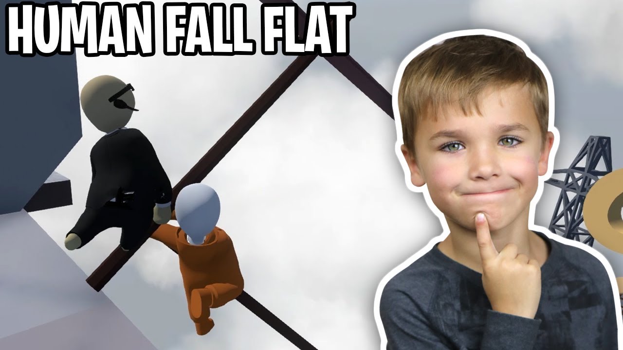 PRISONER AND SECURITY GUARD NEEDS TO ESCAPE DREAM in HUMAN FALL FLAT