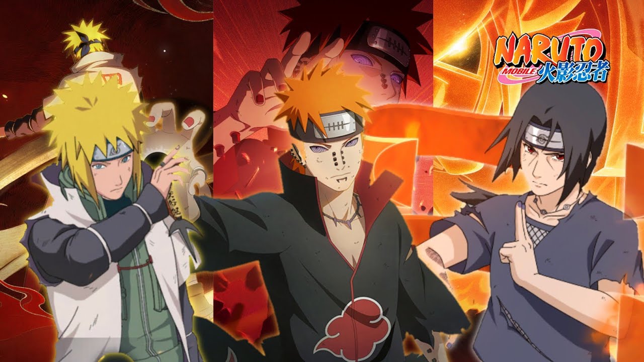 USING 3 FREE LEGENDARY SKINS [HUNDRED BATTLE] - PVP GAMEPLAY | Naruto Mobile Fighter Tencent 