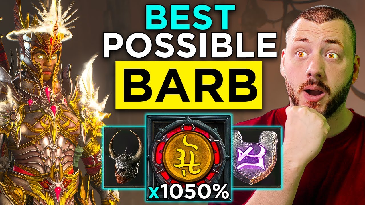 Season 7 Barbarian is ILLEGAL! - Earthquake Whirlwind Madness - Diablo 4 Builds