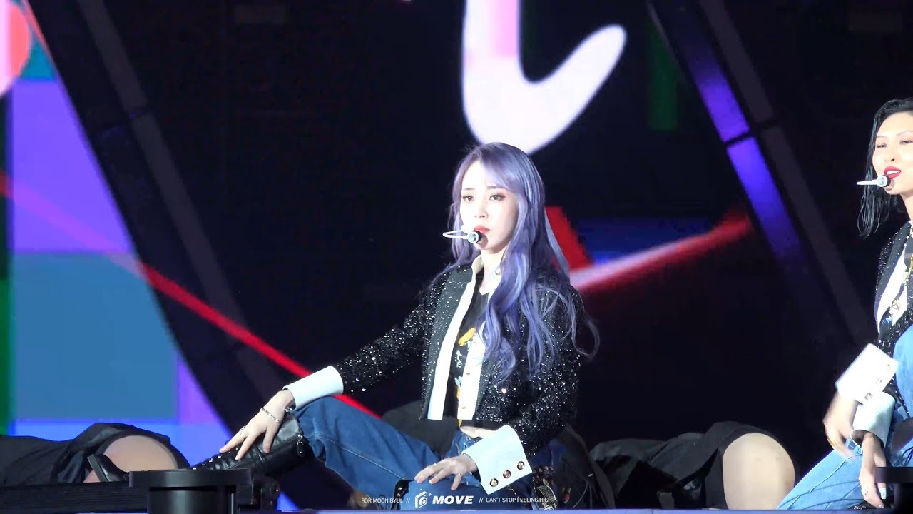191116 VLIVE AWARDS V HEARTBEAT 마마무 문별 직캠