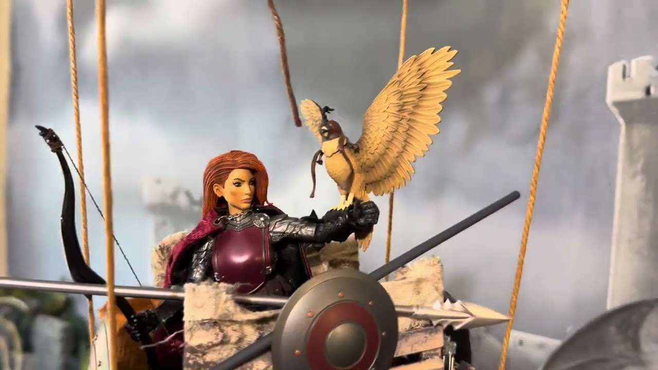 Mythic Legions diorama update! “The Ruins of Castle Avarona” 