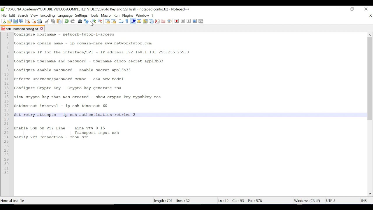 Как изменить цвет темы (переднего плана и фона) в Notepad++