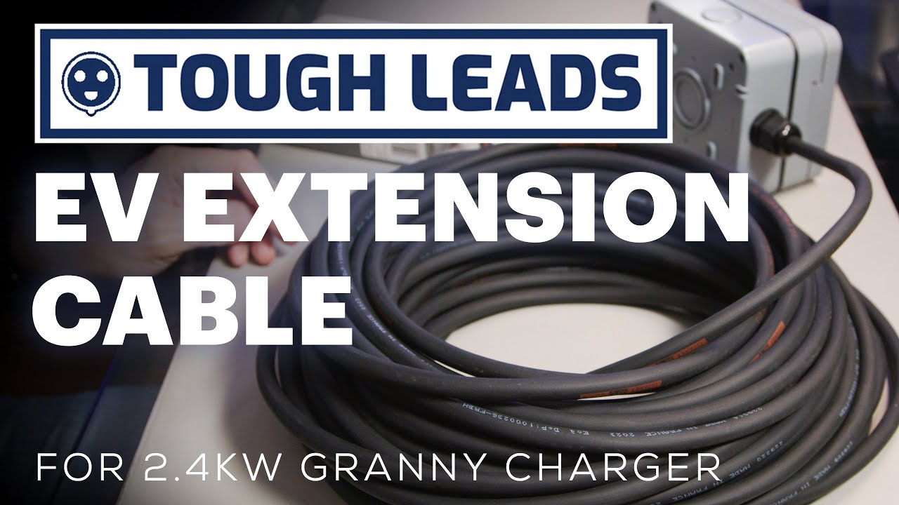 Tough Leads - EV Granny Charger RCD Extension Cable