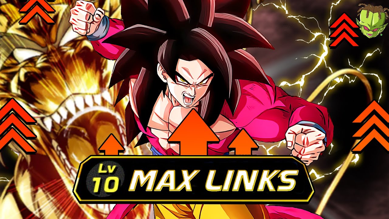 El GOD SORPRESON! GOKU SSJ4 FULL POWER FULL LEVEL LINKS RAINBOW STAR SHOWCASE | Dokkan Battle