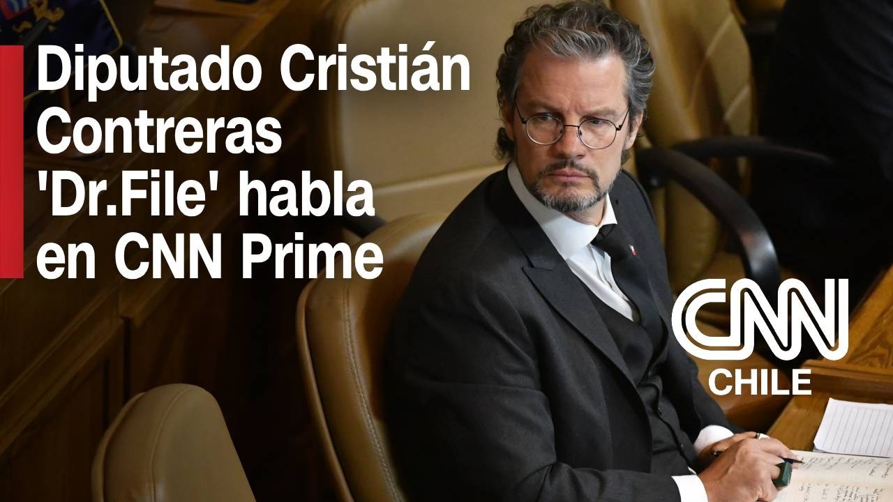 Diputado Cristi&aacute;n Contreras &lsquo;Dr. File&rsquo; habla en CNN Prime sobre su militancia en el PDG