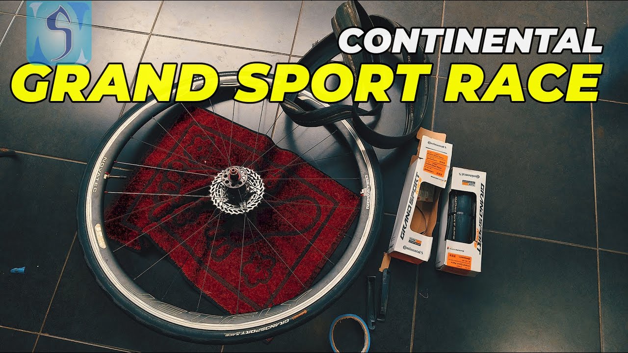 BONGKAR PASANG BAN ROADBIKE CONTINENTAL GRAND SPORT RACE