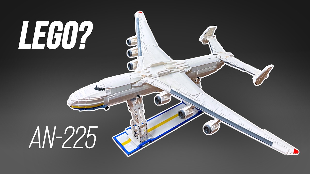 Největší ne/LEGO model letadla na světě. Postavili jsme Antonov An-225