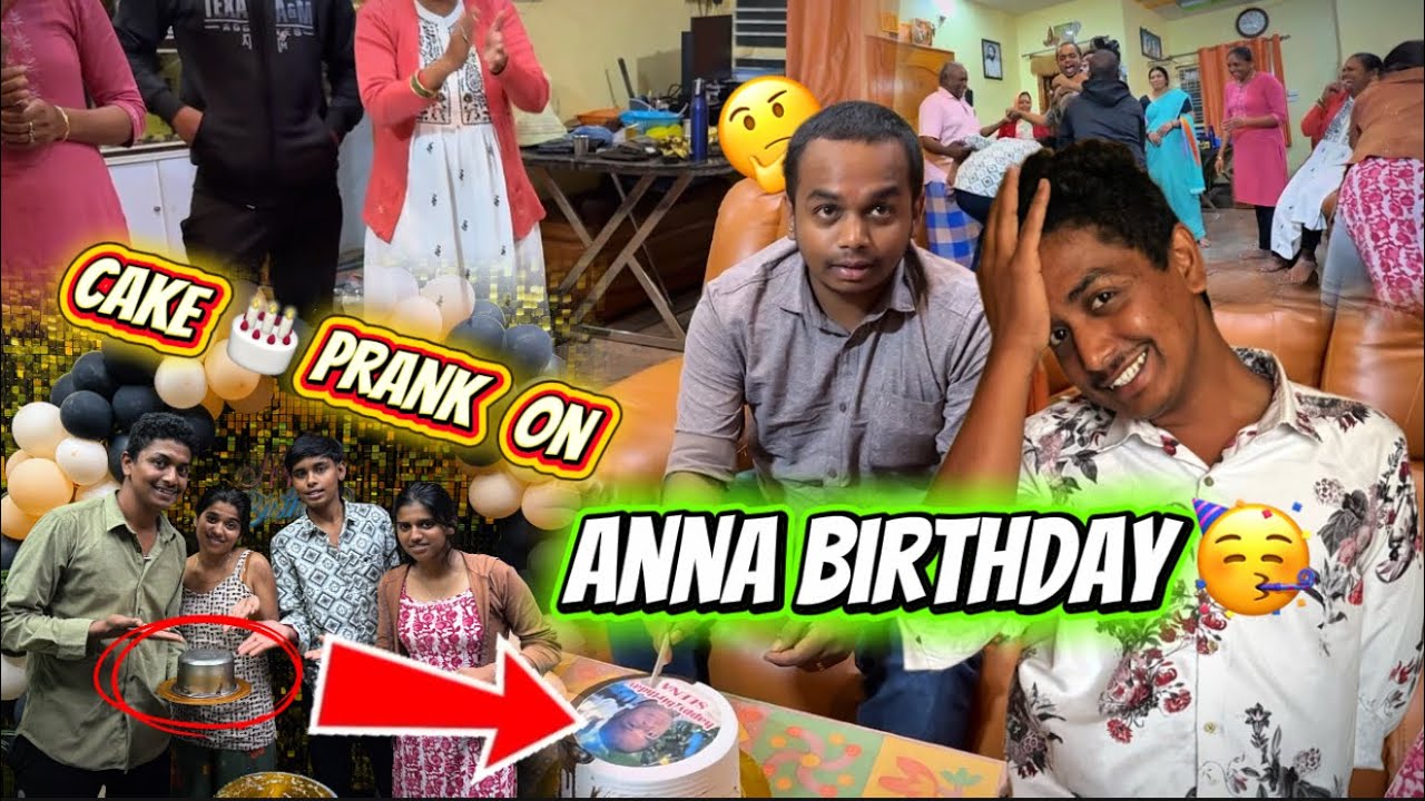 🎂 Cake Prank on Anna Birthday | #thej2k2 