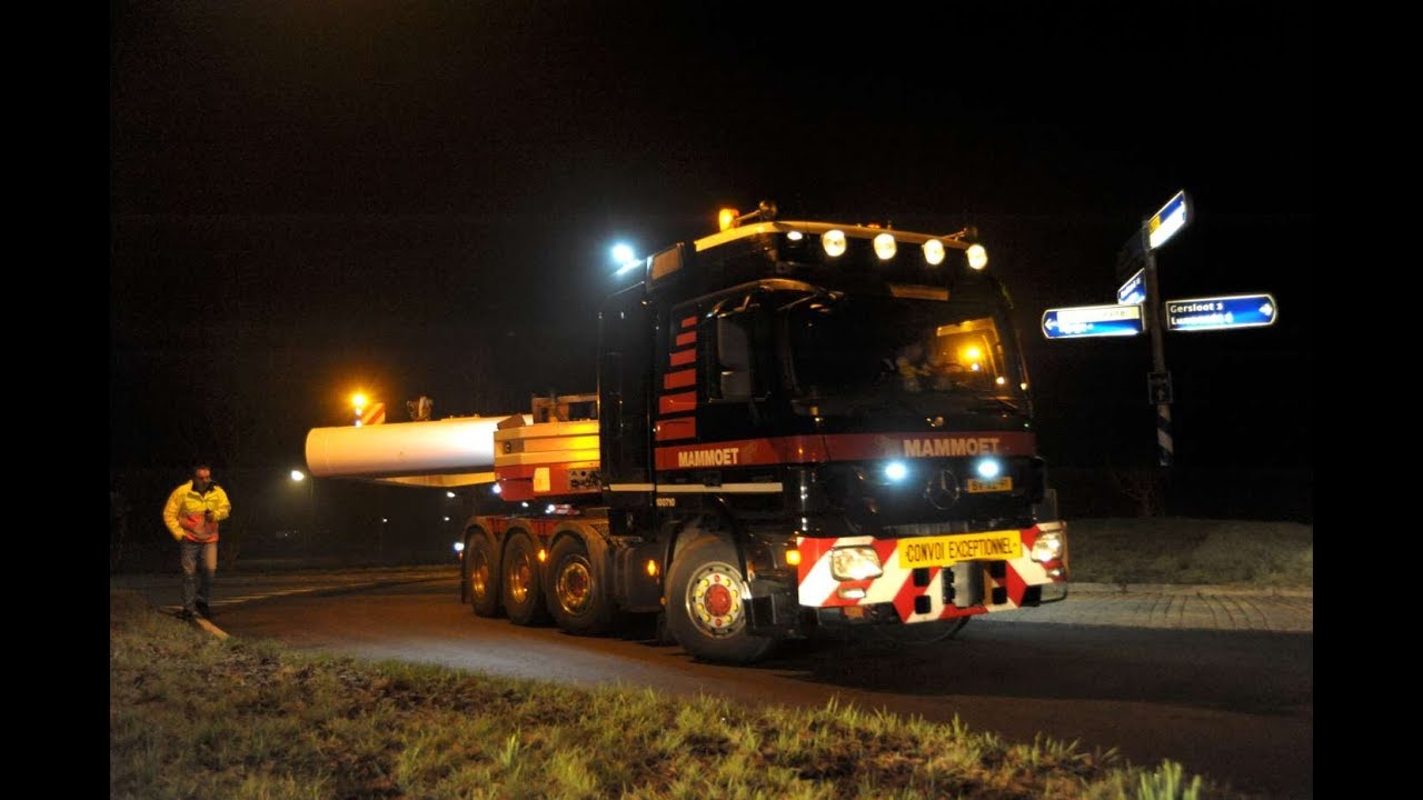 Mammoet transporting a bridge