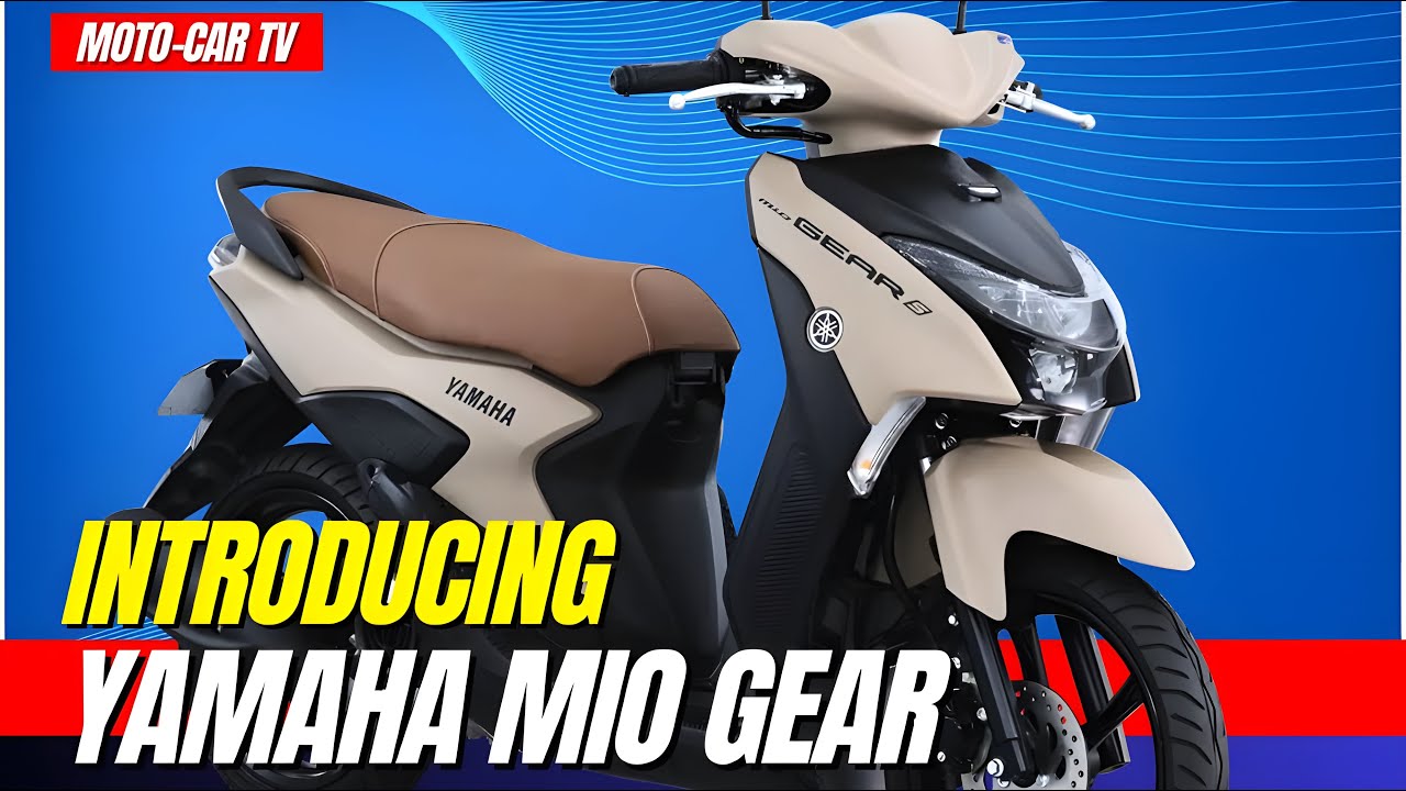 Yamaha MIO Gear 125 &ndash; stylowy, praktyczny i stworzony dla miejskiego motocyklisty! | MOTO-CAR TV