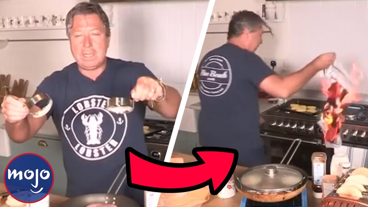 Top 10 Cooking Disasters on Live TV
