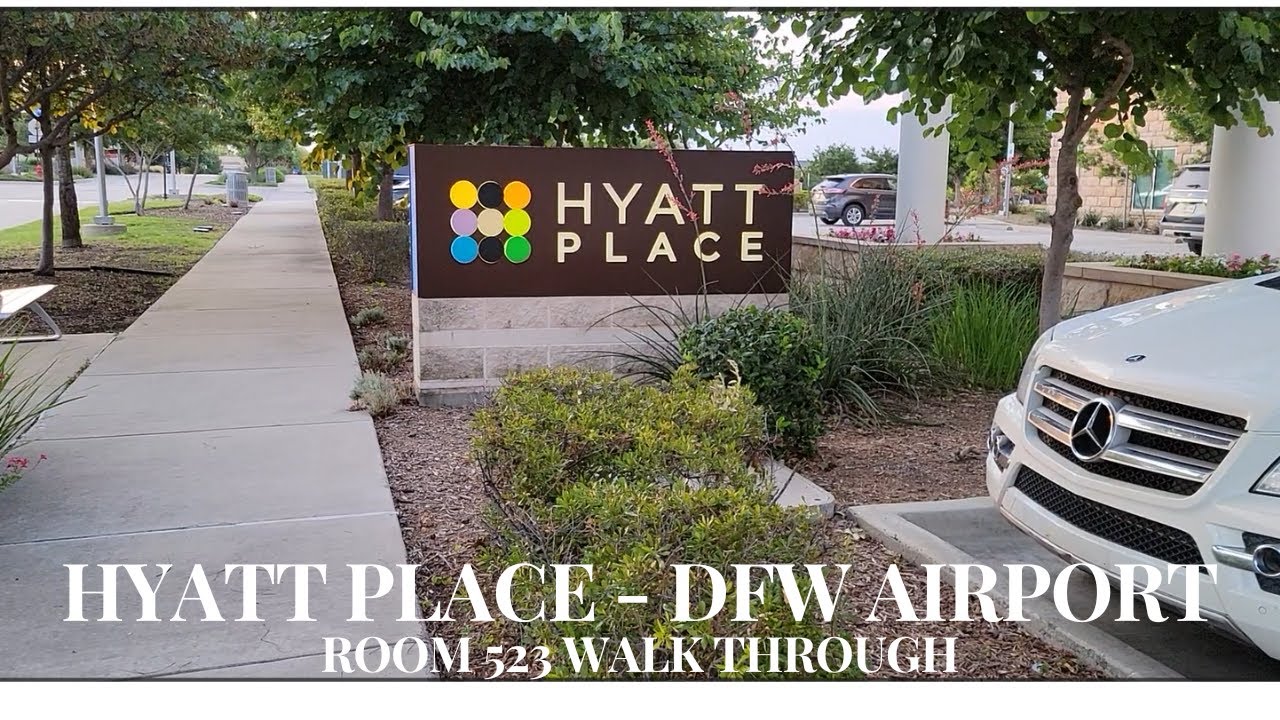 HYATT PLACE - DFW AIRPORT | ROOM 523 WALK THROUGH + THINGS TO KNOW BEFORE YOU GO