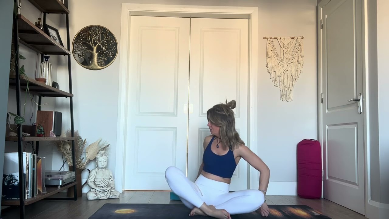 Hip Opening vinyasa yoga practice 
