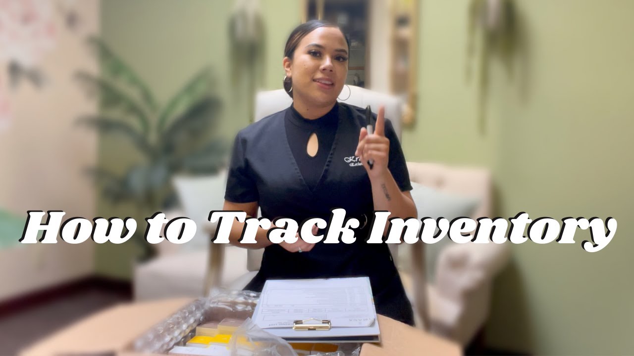 HOW TO TRACK INVENTORY | HOW I MANAGE MY PRODUCTS AND SUPPLIES | ESTHETICIAN TIPS AND ADVICE