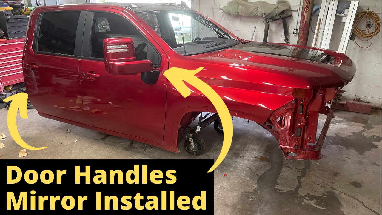 2021 SILVERADO DURAMAX :Main Cab Details And Trim Work Part 35