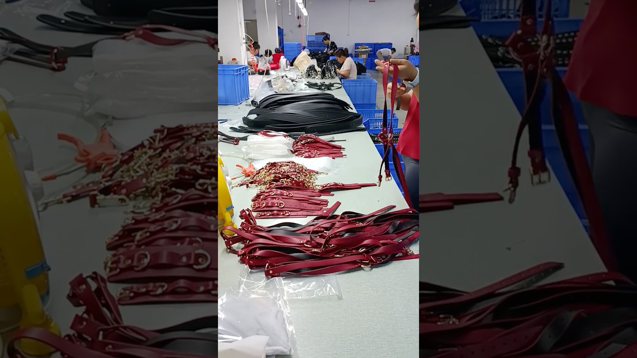 The bondage toys are in production in factory. #love #toys #doll #enjoyment #bondade #madeinchina