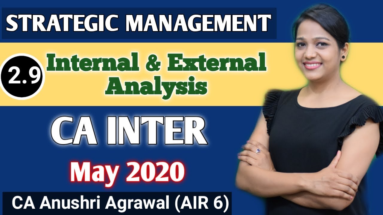 Internal and External Analysis ll Chapter 2 ll CA IPCC / CA INTER