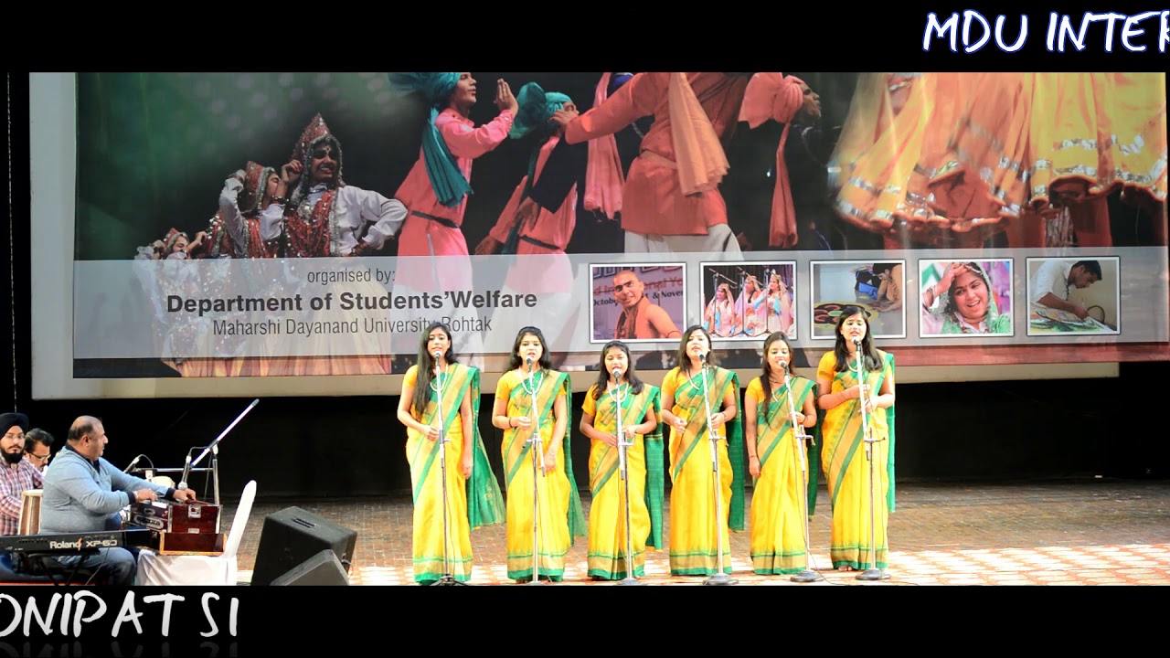 Indian Group Song Hindi Team S1 Sonipat || Inter Zonal Youth Festival Rohtak 2019