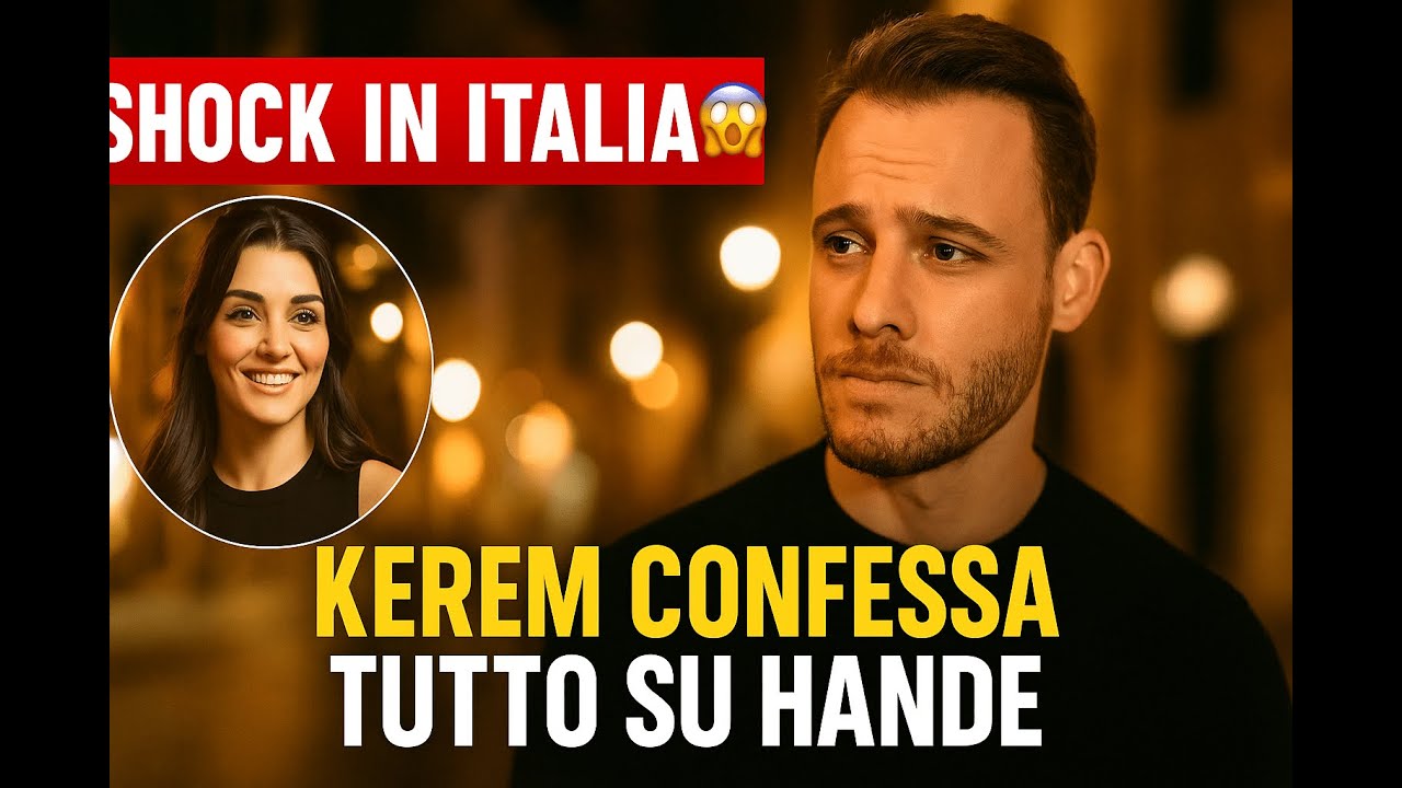 Shock in Italia 😱 Kerem Bürsin confessa tutto su Hande: ‘Non l’ho mai dimenticata. #kerembürsin