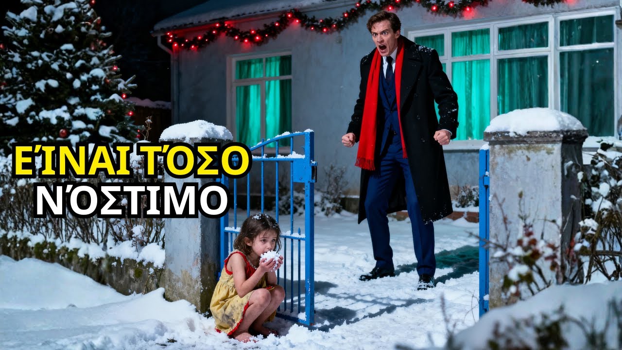 Δισεκατομμυριούχος επιστρέφει βρίσκει κόρη του να τρώει χιόνι τα Χριστούγεννα — γίνεται έξαλλος και