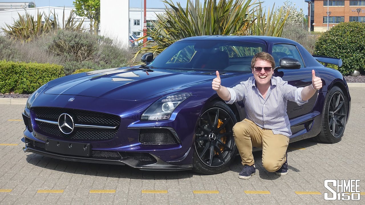СДЕЛАНО! Мой SLS AMG Black Series в цвете «Mystic Blue» готов!
