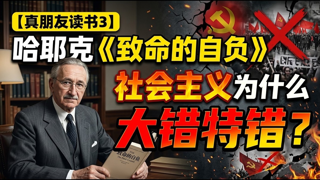 【真朋友读书3】哈耶克《致命的自负》：社会主义为什么大错特错？