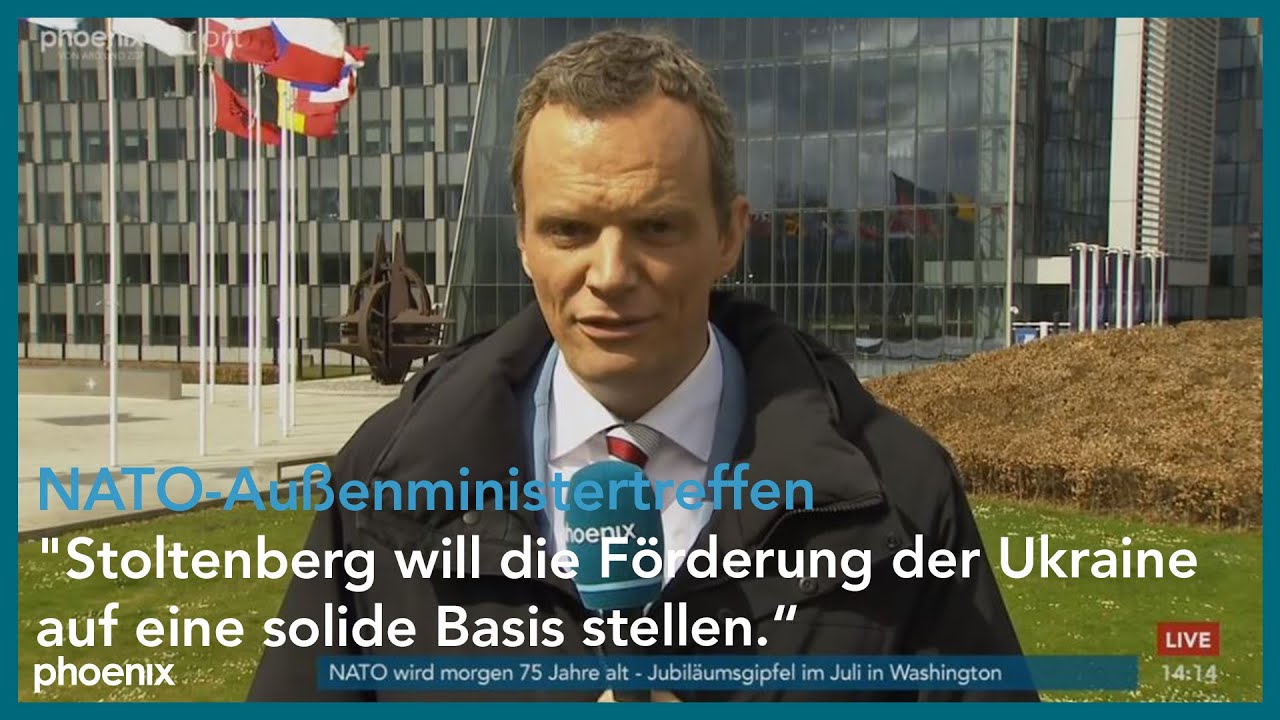 Einsch&auml;tzungen von Florian Neuhann (ZDF) zum Treffen der NATO-Au&szlig;enminister | 03.04.2024