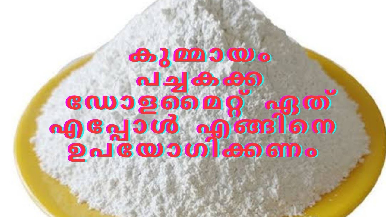 കുമ്മായം ;  പച്ചകക്ക  ; ഡോളമൈറ്റ്  ഇതിൽ ഏത് എപ്പോൾ എങ്ങിനെ ഉപയോഗിക്കണം # കുമ്മായ വസ്തുക്കൾ ചേർക്കണോ