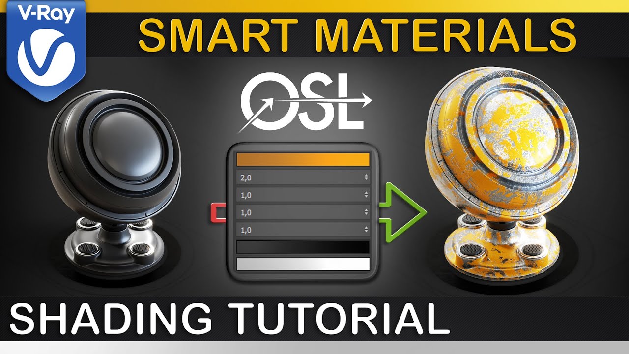 V-Ray | 3ds Max COMPOUND Nodes + OSL