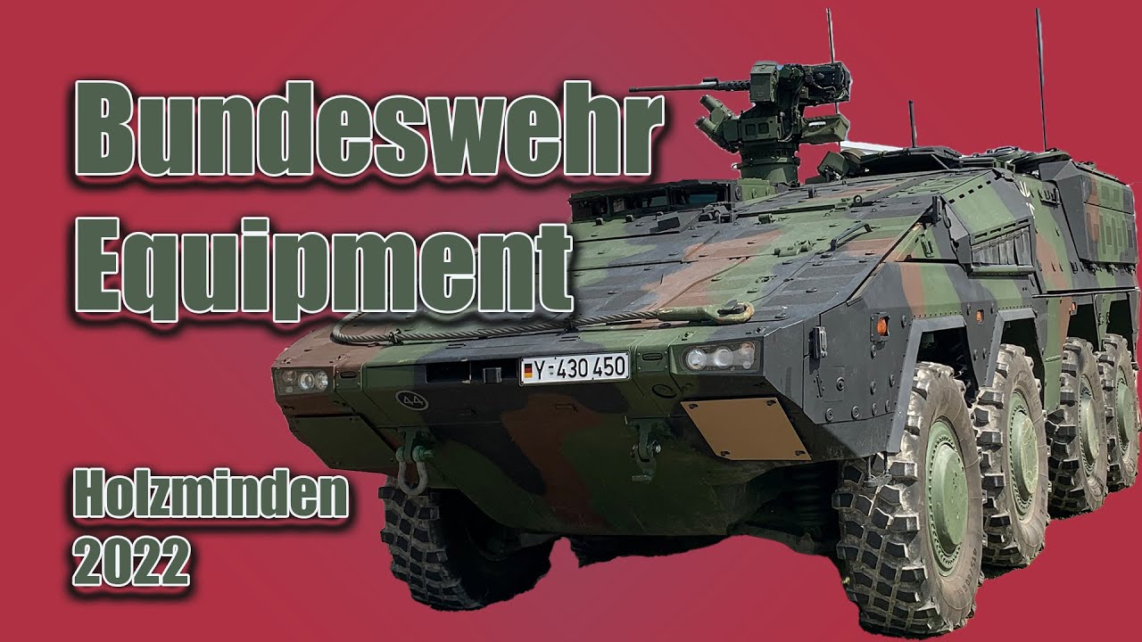 Bundeswehr modern Equipment, Holzminden 2022