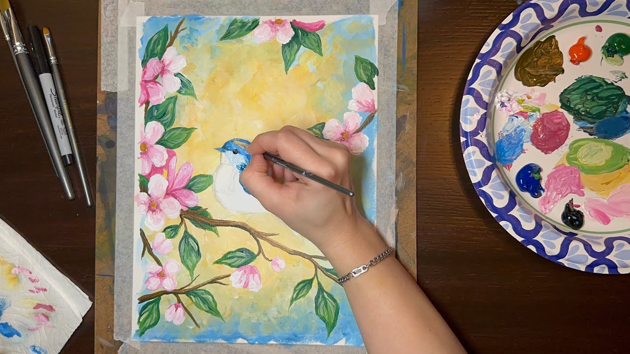 Spring Blossoms | Relaxing Painting Video