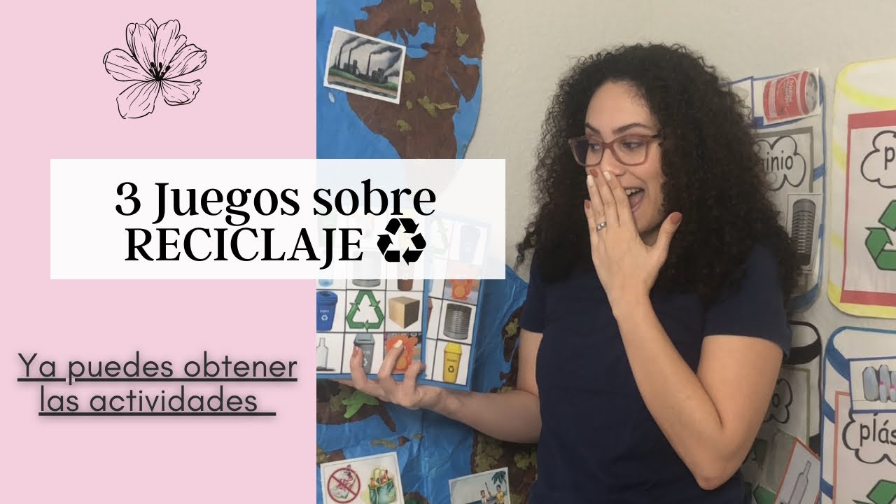 3 ACTIVIDADES para ENSEÑAR sobre el RECICLAJE ♻️ a los 🧒🏻 👦🏻