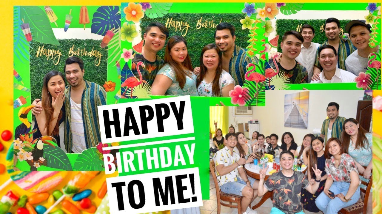 Pinoy Birthday Celebration with my Bahrain Family