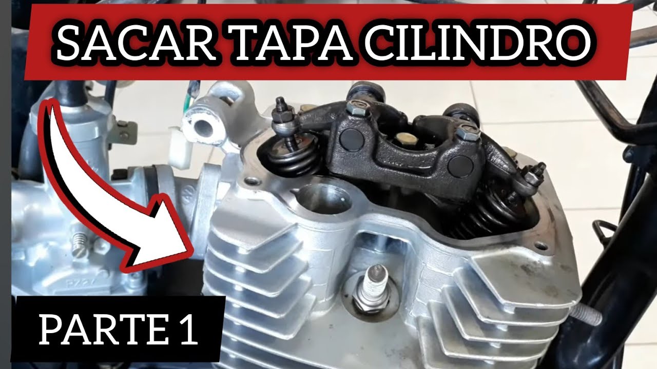 Sacar TAPA de CILINDRO Motor VARILLERO CG - ZR - Skua - XR 125 - Storm - Triax - Hunter - Parte 1