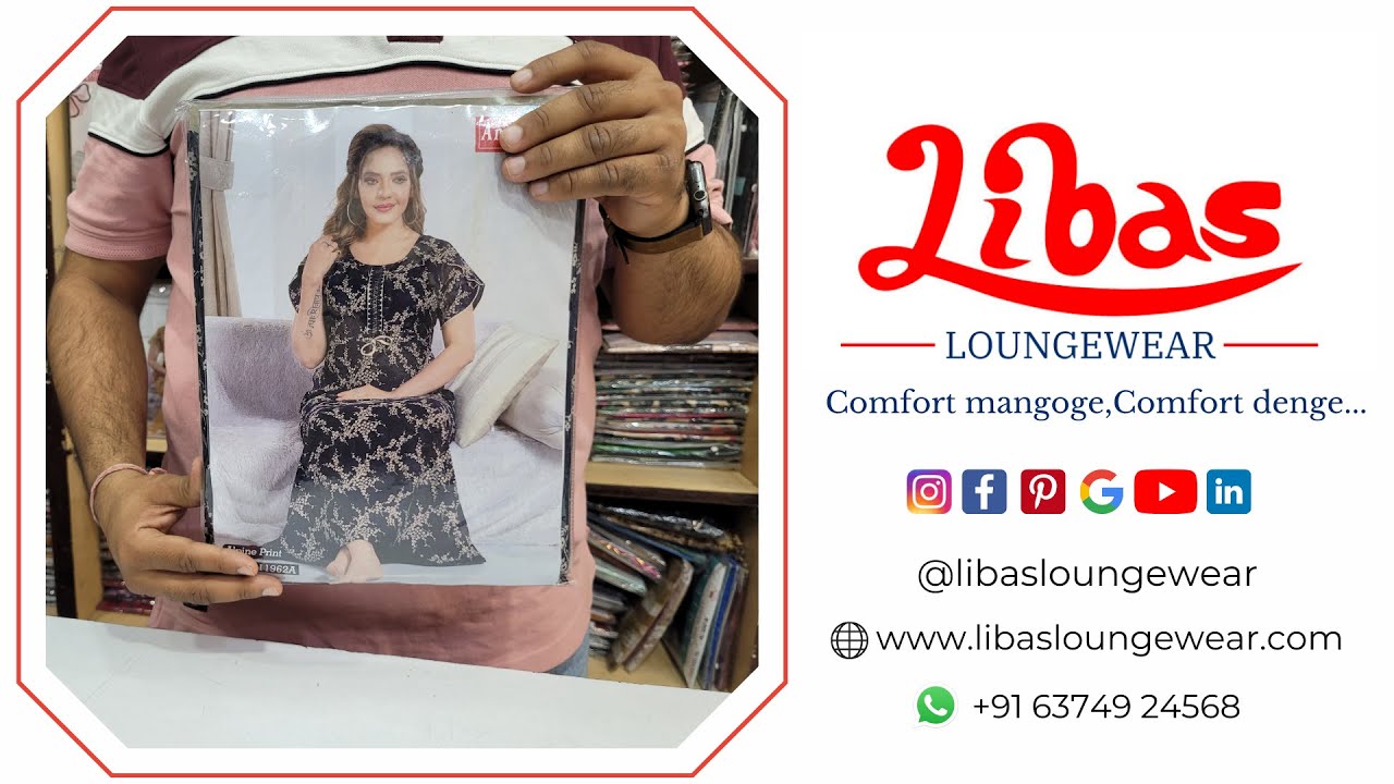 Affordable Cotton Nighties for Women - Shop Now and Sleep Better | www.libasloungewear.com