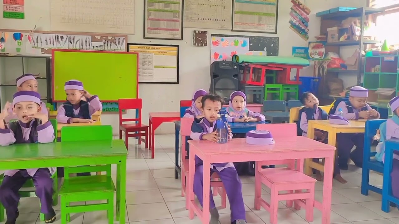 Sholawat sebelum pulang sekolah TK DHARMA WANITA POHIJO 1 
