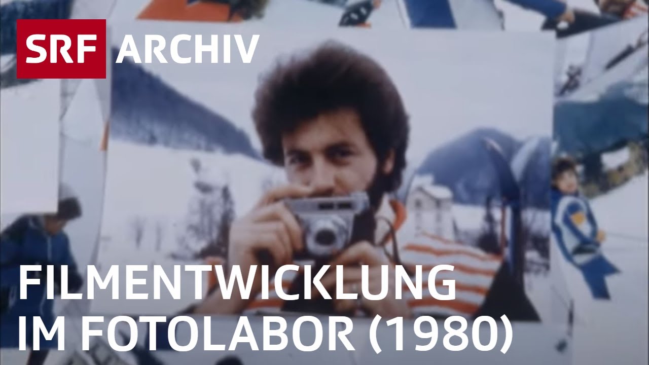 Filmentwicklung im Fotolabor (1980)  | Fotografie früher | SRF Archiv
