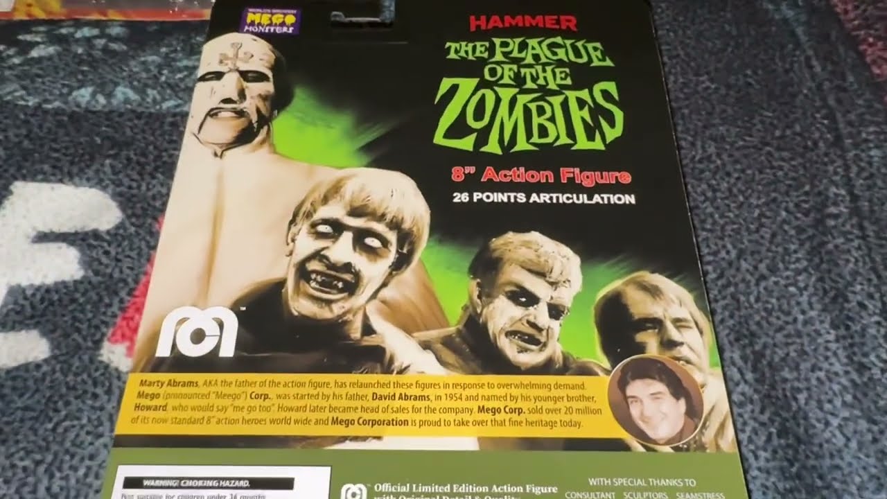 КОЛЛЕКЦИЯ ИКОНОКИХ ФИГУРОК MEGO Horror: Монстры, Злодеи, TOONY TERRORS, Капитан Сполдинг, Коллекц...