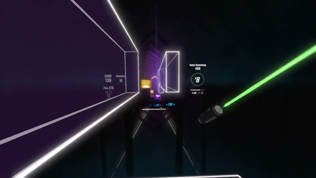 DJ Myosuke - Winter Death (Beat Saber Gameplay)
