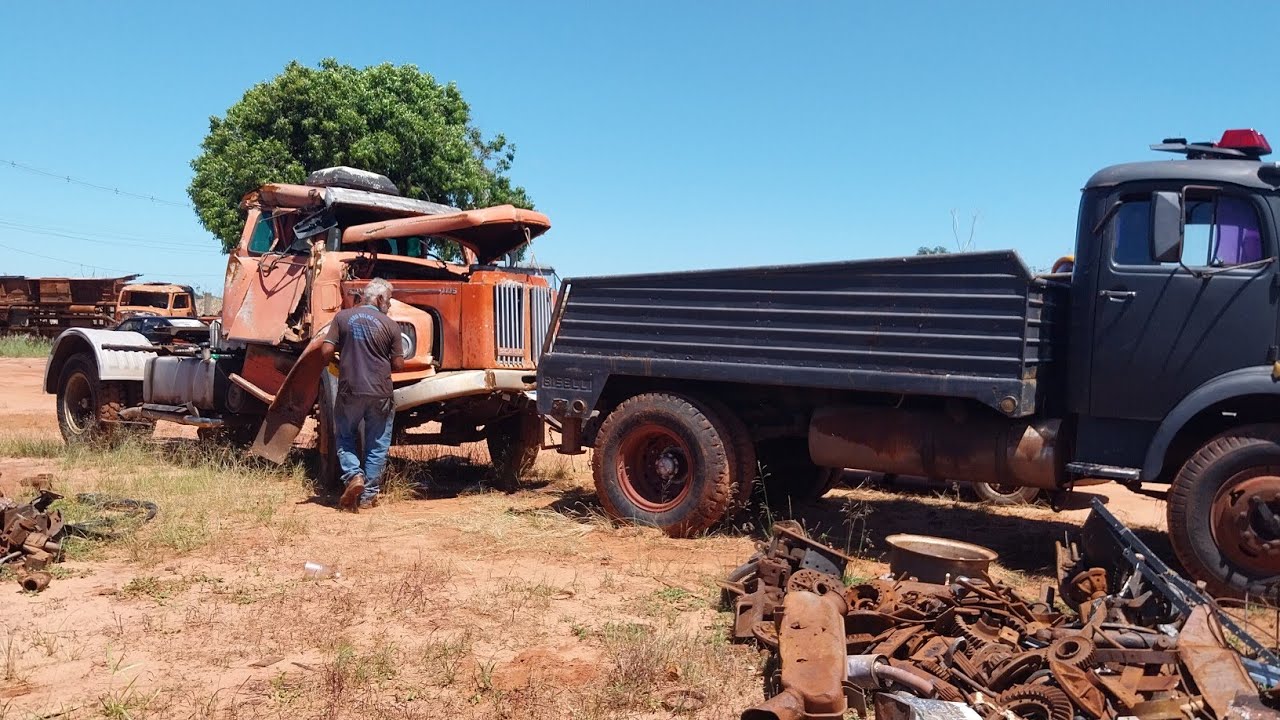 Funcionando o motor do jacaré ano 1979