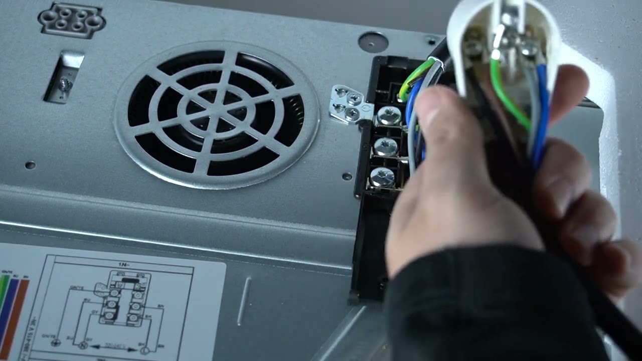Induction Hob Bosch PIF61RHB1E - How to Make 230V Plug? Connect to Single-Phase Installation