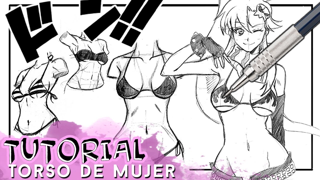 COMO DIBUJAR EL TORSO DE LA MUJER  | Why So Gurin