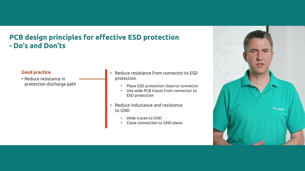 Best practice for placing ESD protection devices on a PCB