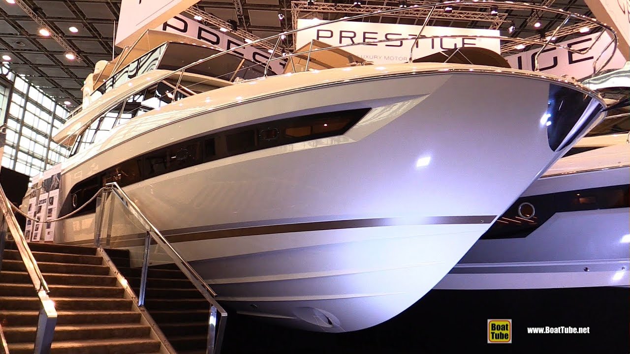 2018 Prestige 630 Luxury Motor Yacht - Walkaround - 2018 Boot Dusseldorf Boat Show