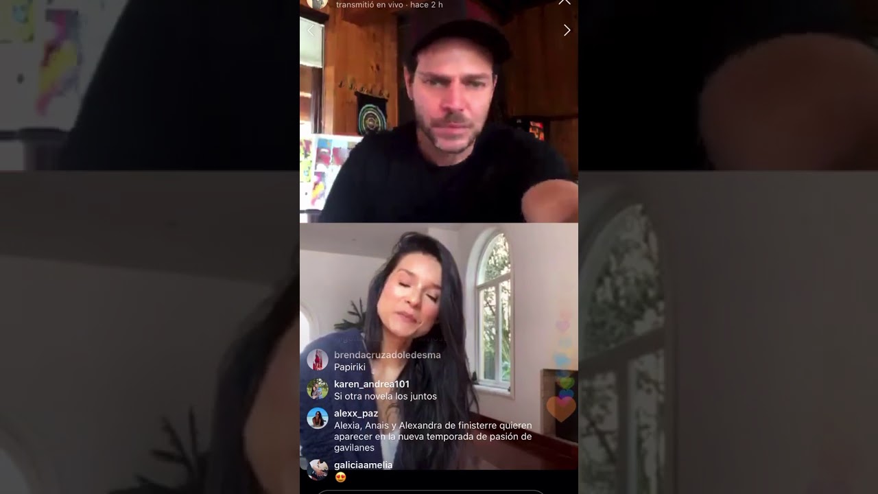 Directo Juan Alfonso y paola rey (pasion de gavilanes)